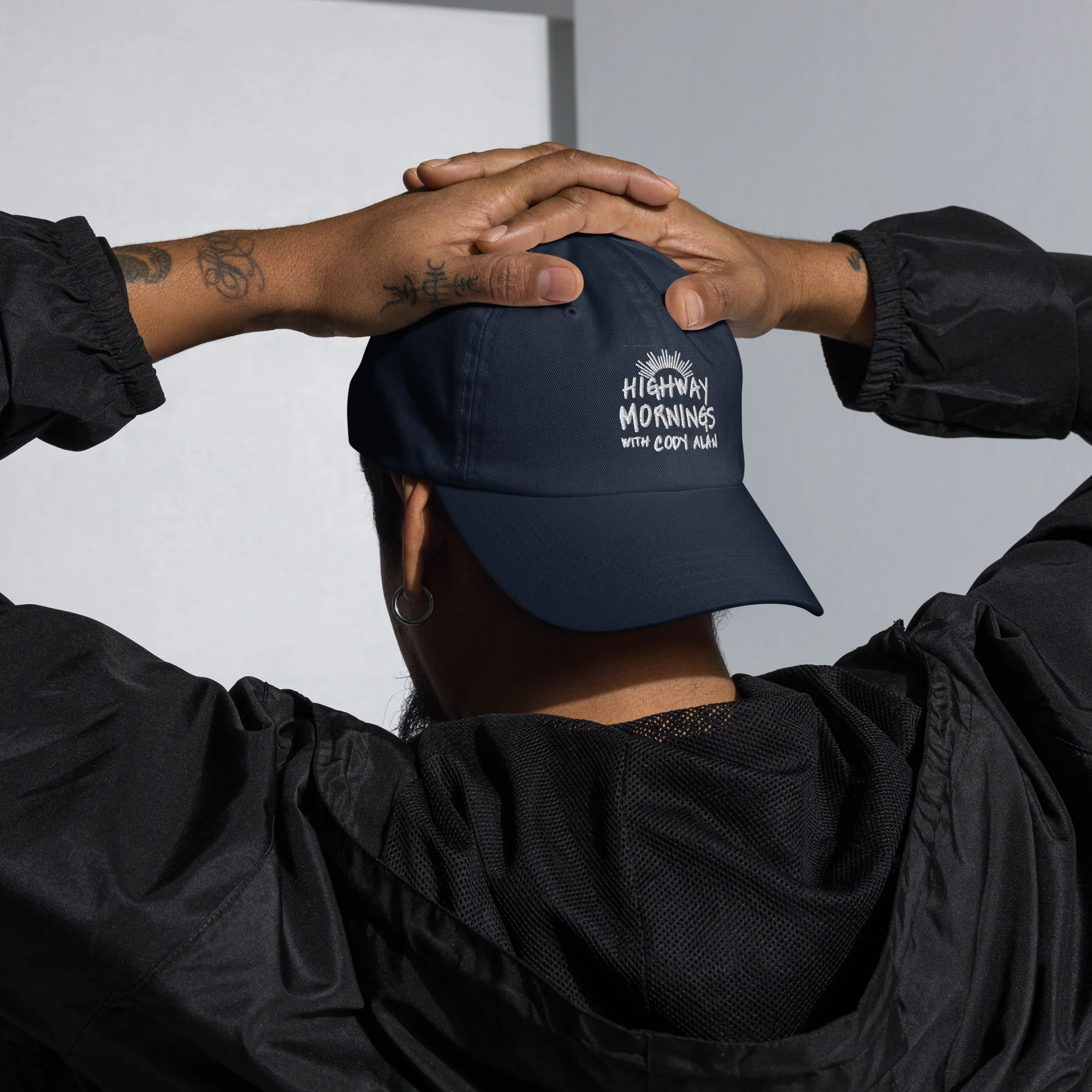 Highway Mornings with Cody Alan: Navy Sunny Dad Hat - Image 2
