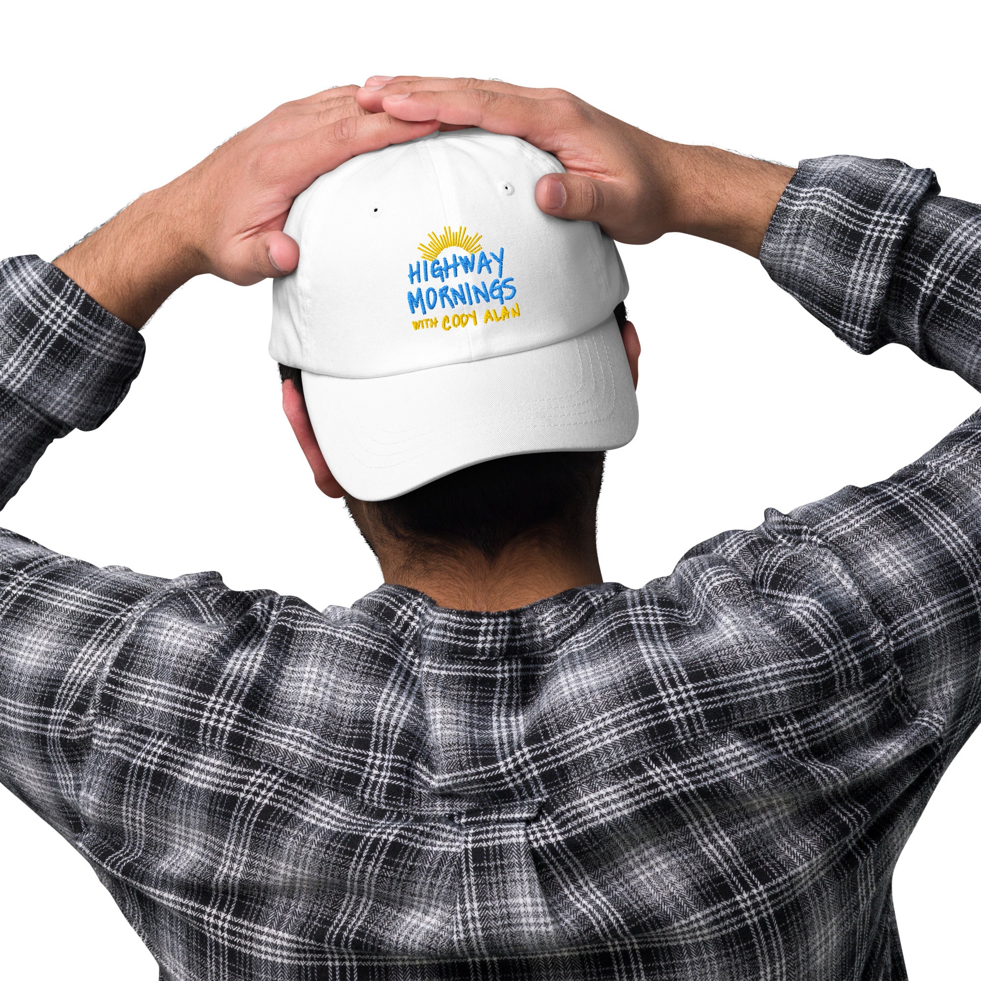Highway Mornings with Cody Alan: White Sunny Dad Hat - Image 4
