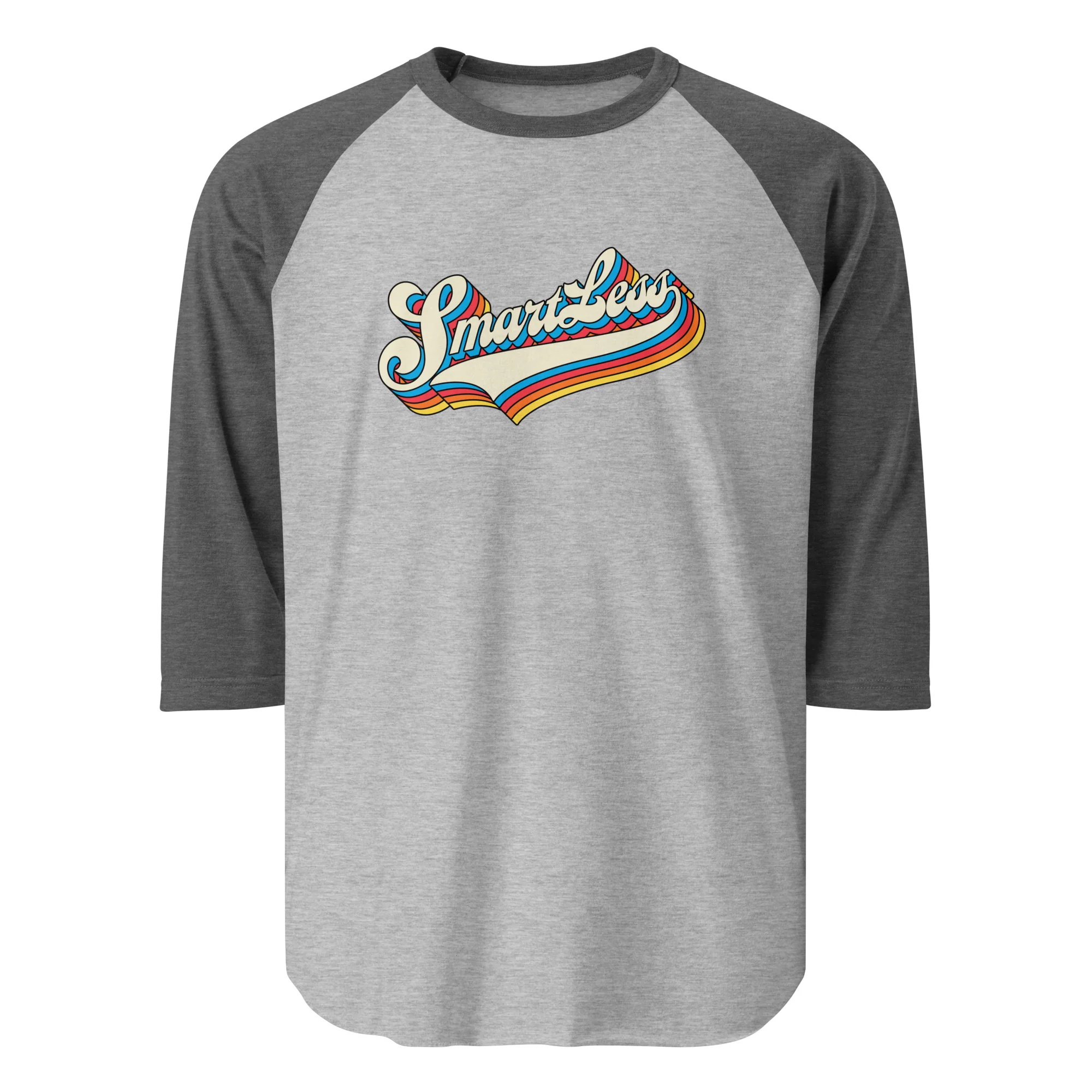 SmartLess: 3/4 Sleeve Raglan Shirt - Image 2