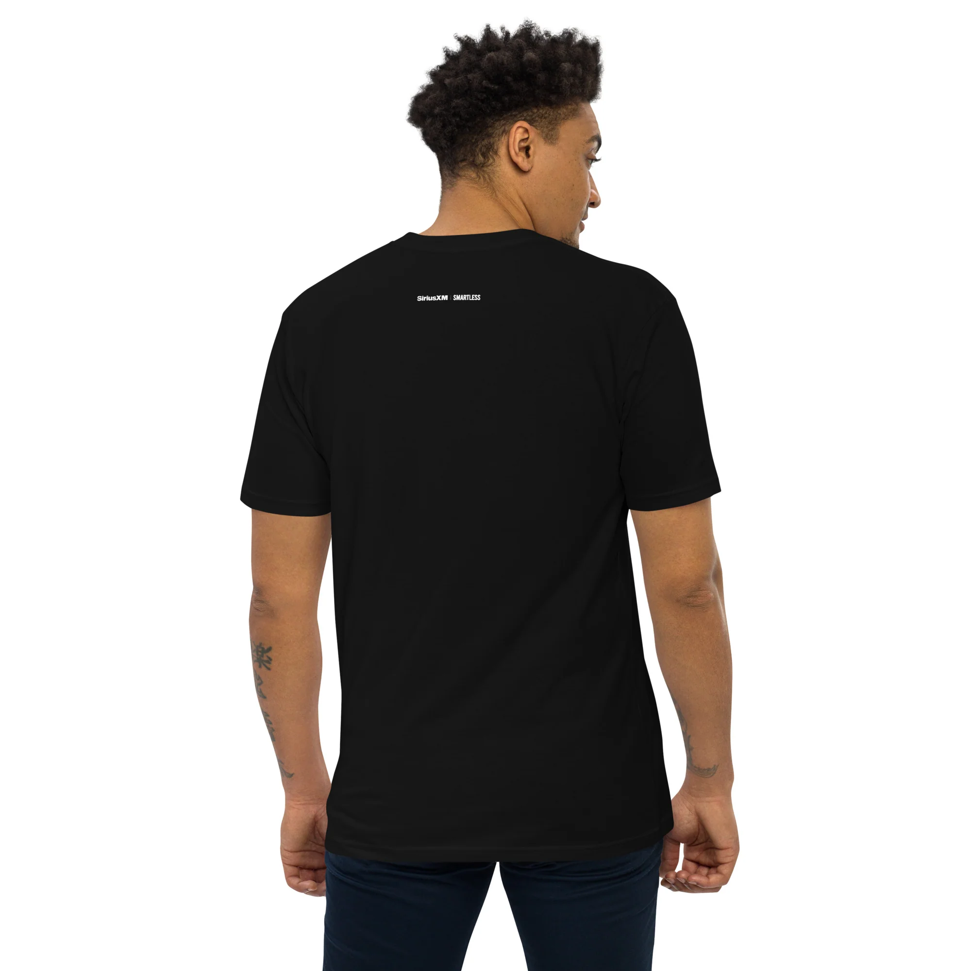 SmartLess: Sexy Indifference Embroidered T-shirt - Image 5