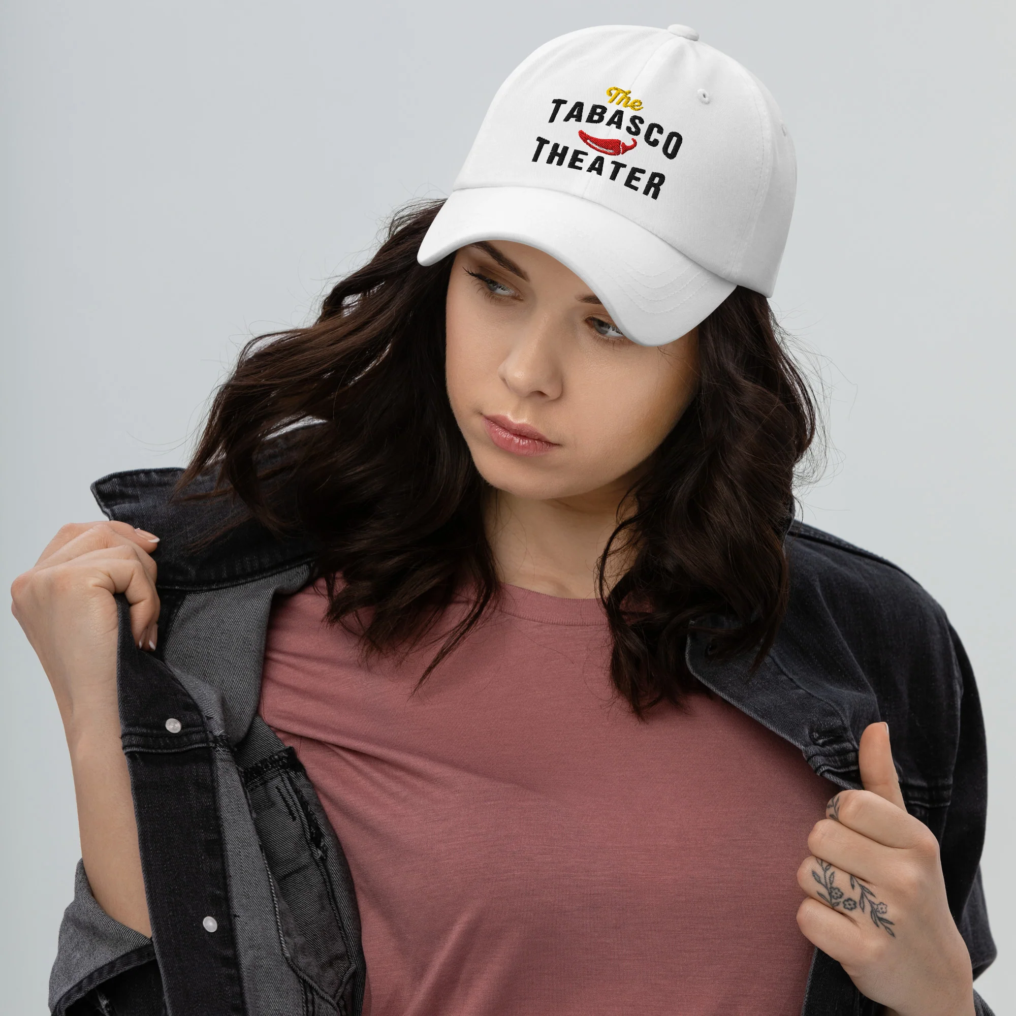 SmartLess: Tabasco Theater Caliente Dad Hat - Image 2