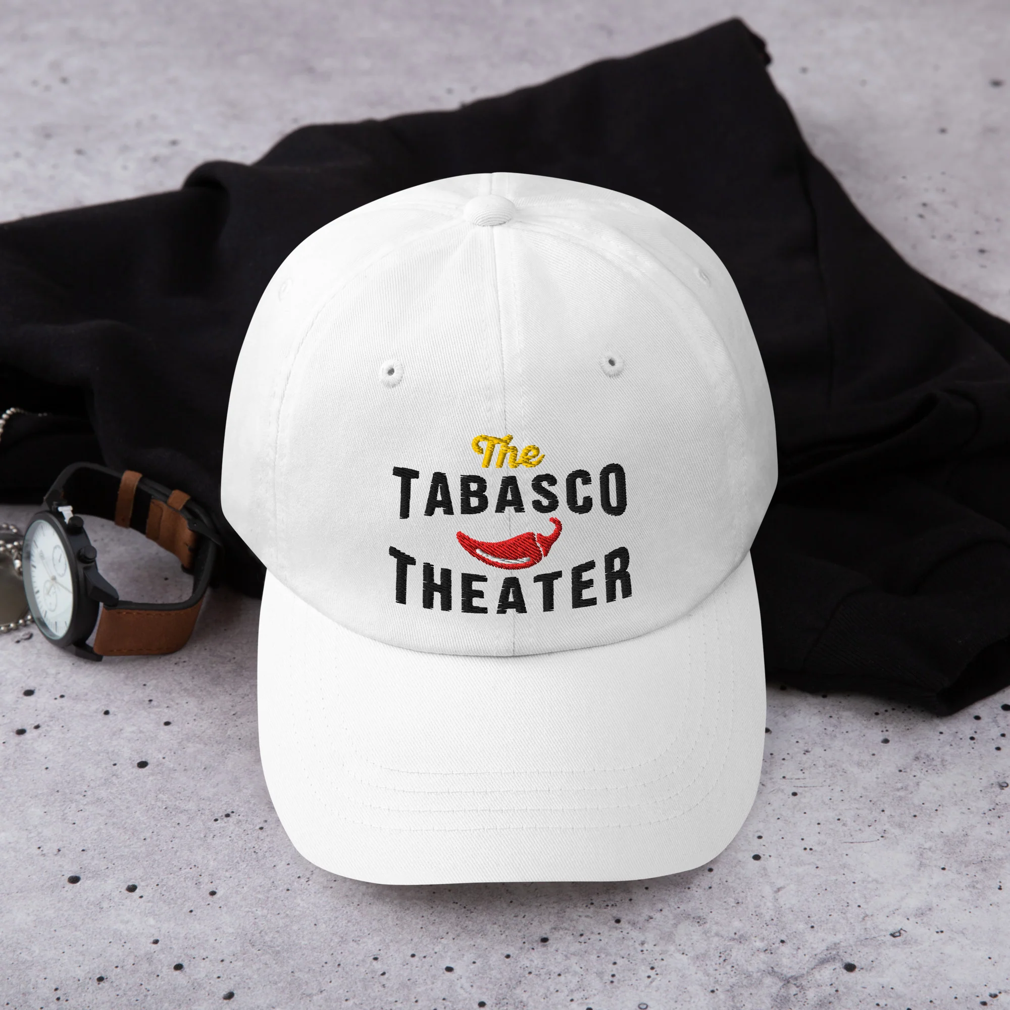SmartLess: Tabasco Theater Caliente Dad Hat - Image 6