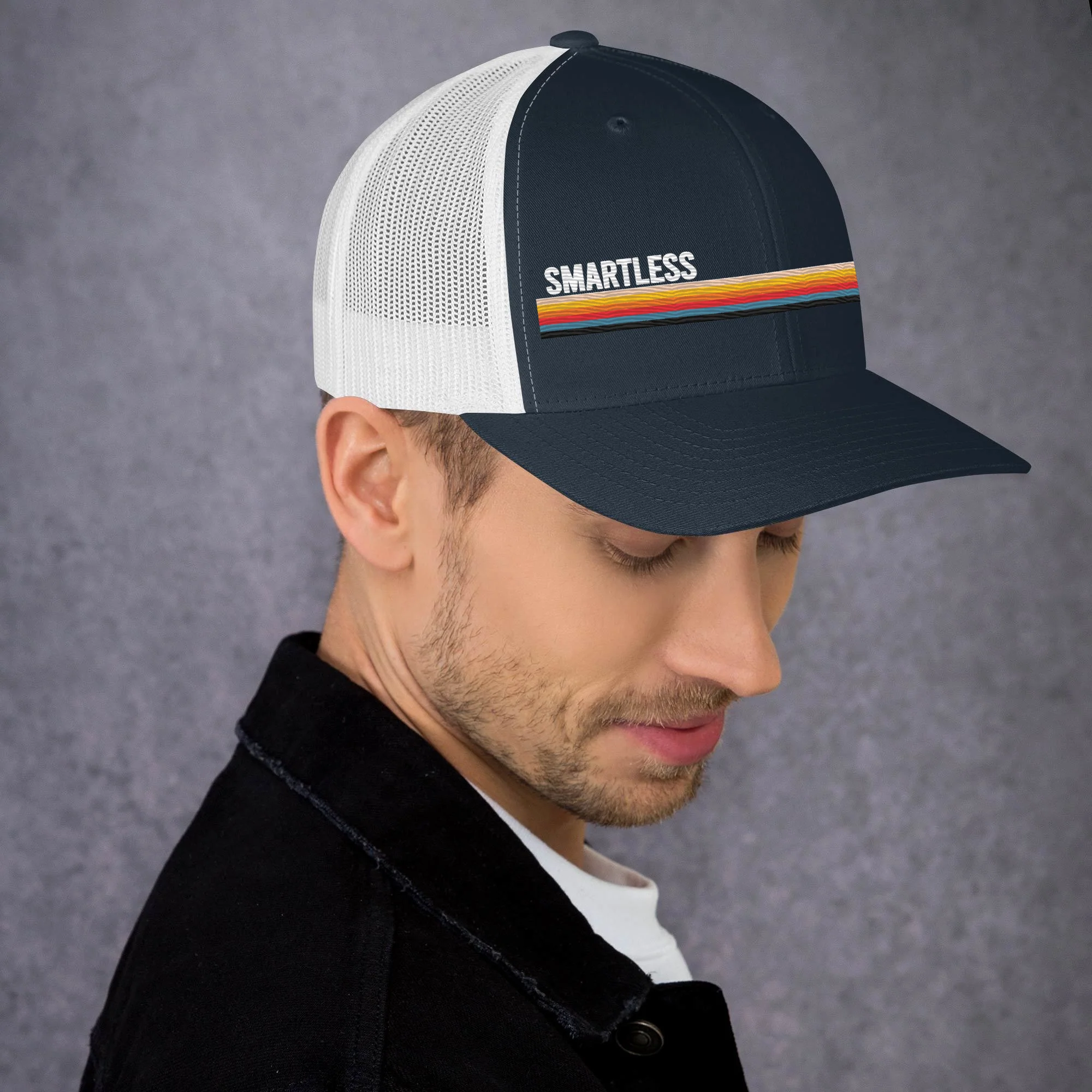 SmartLess: Two-Tone Trucker Hat - Image 10