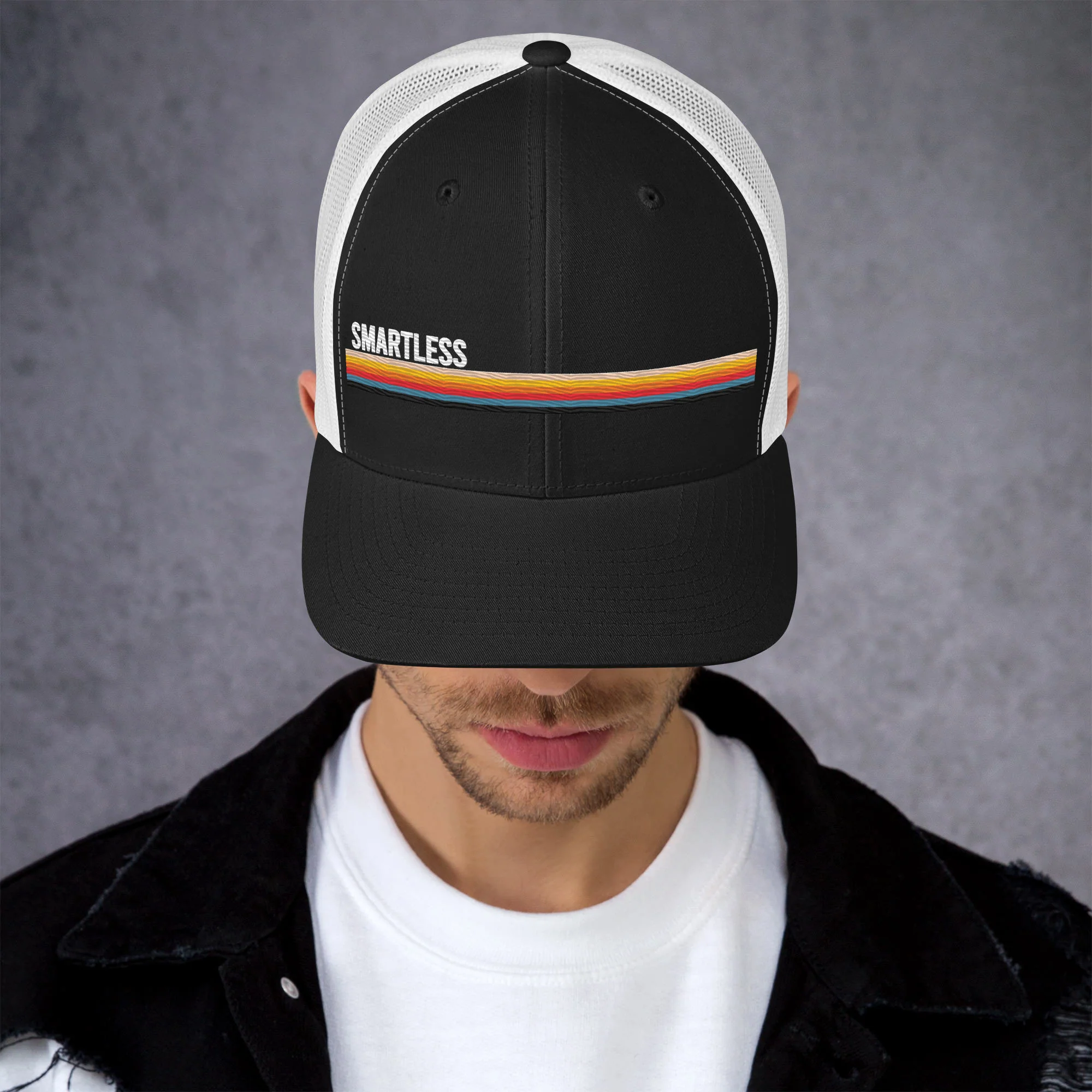 SmartLess: Two-Tone Trucker Hat - Image 5