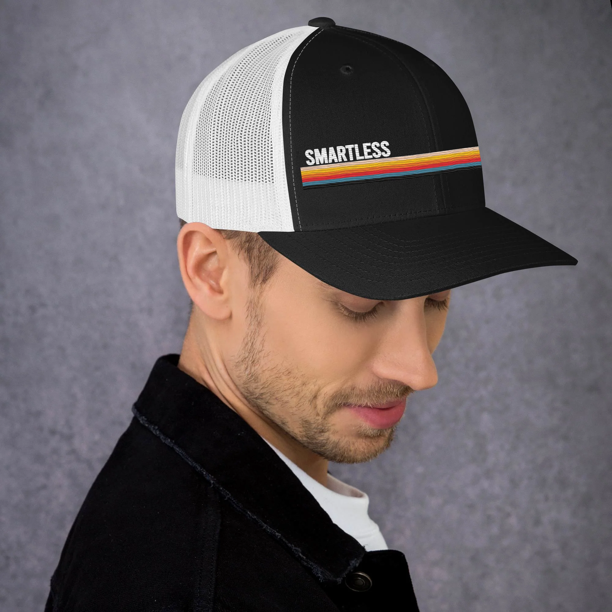 SmartLess: Two-Tone Trucker Hat - Image 7