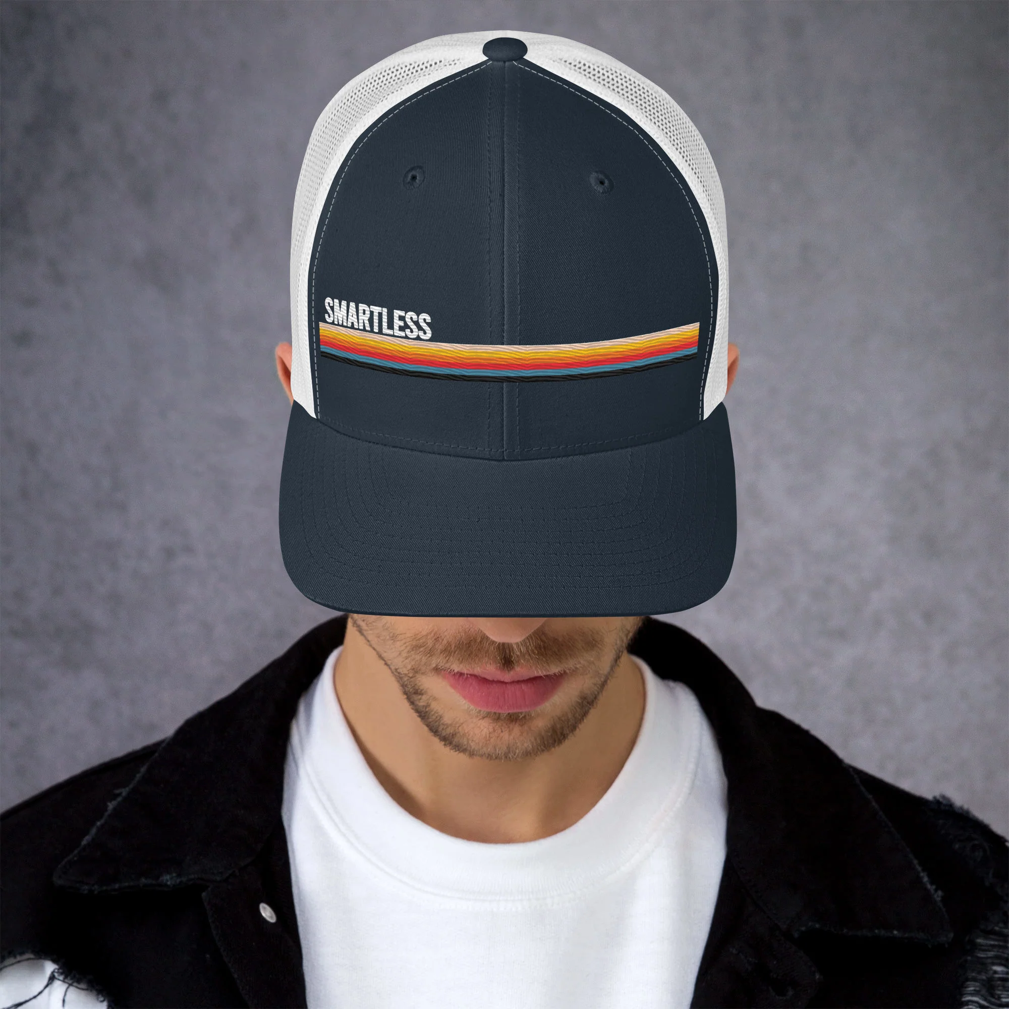 SmartLess: Two-Tone Trucker Hat - Image 8