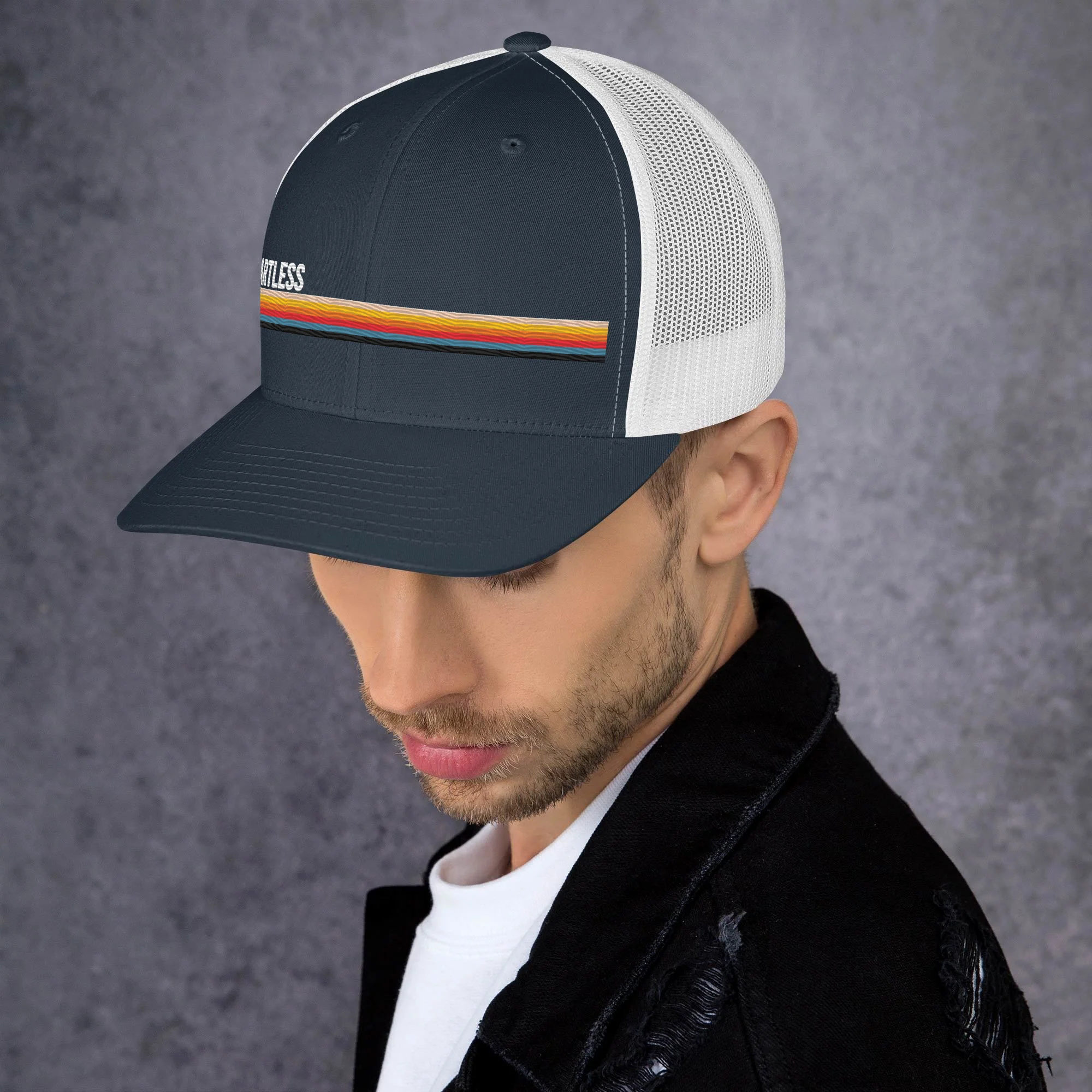SmartLess: Two-Tone Trucker Hat - Image 9