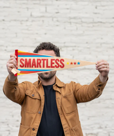 SmartLess x Oxford Pennant: Four Star Flag - Image 2