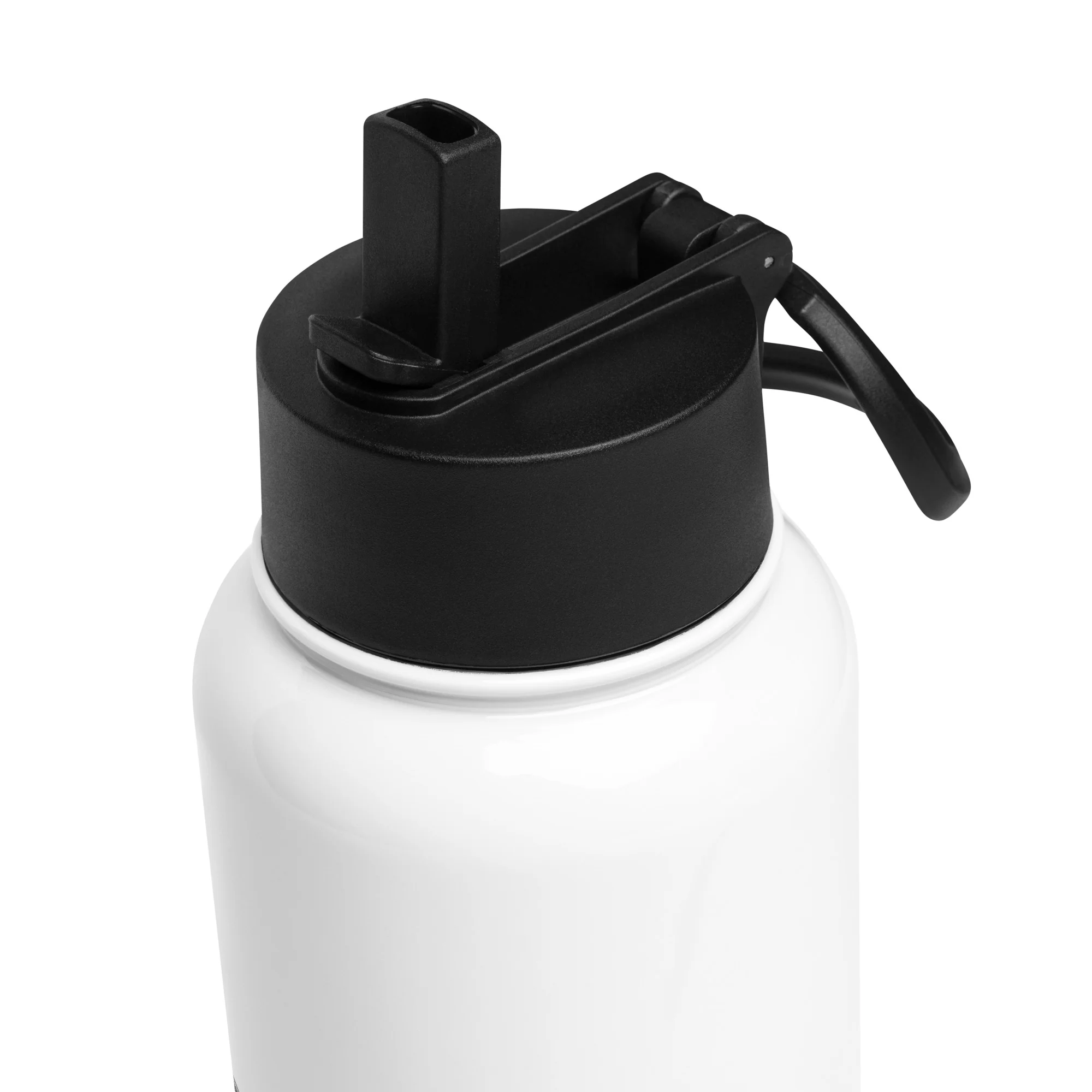 Staying Alive: Stainless Bottle with Straw Lid - Image 3