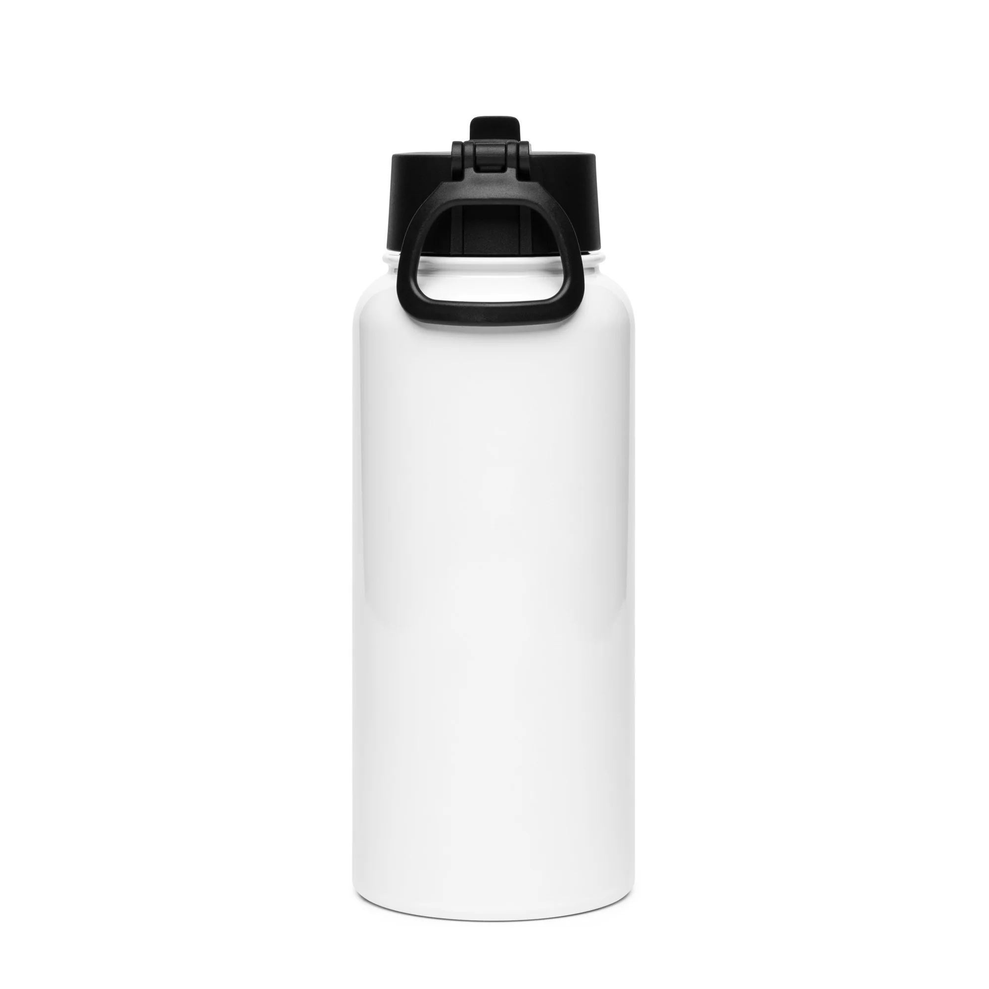 Staying Alive: Stainless Bottle with Straw Lid - Image 5
