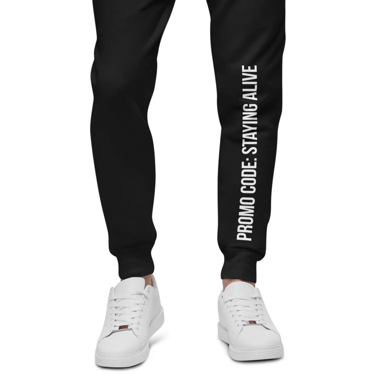 Staying Alive: Fleece Sweatpants - Image 2