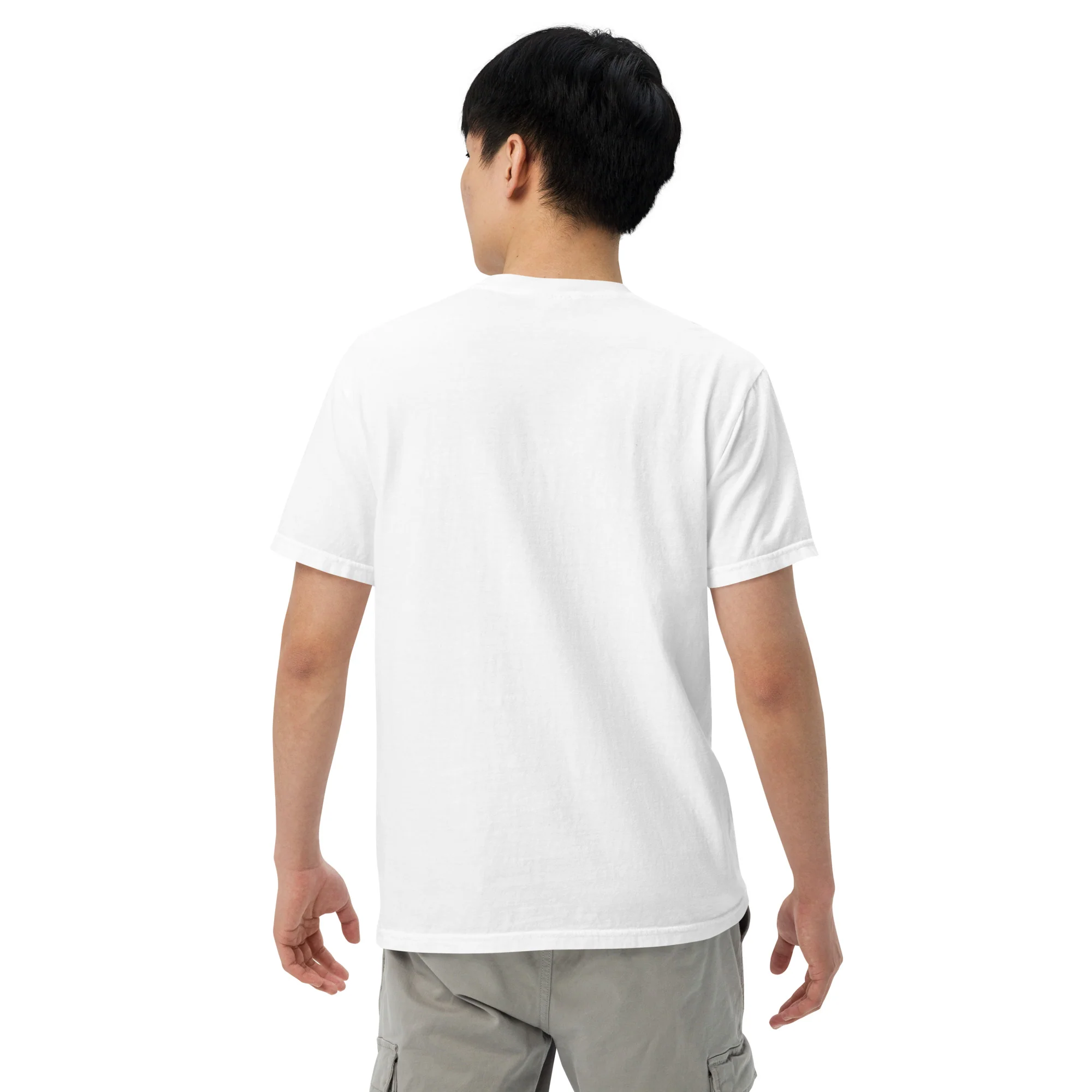 Staying Alive: Garment-Dyed Heavyweight T-shirt - Image 5