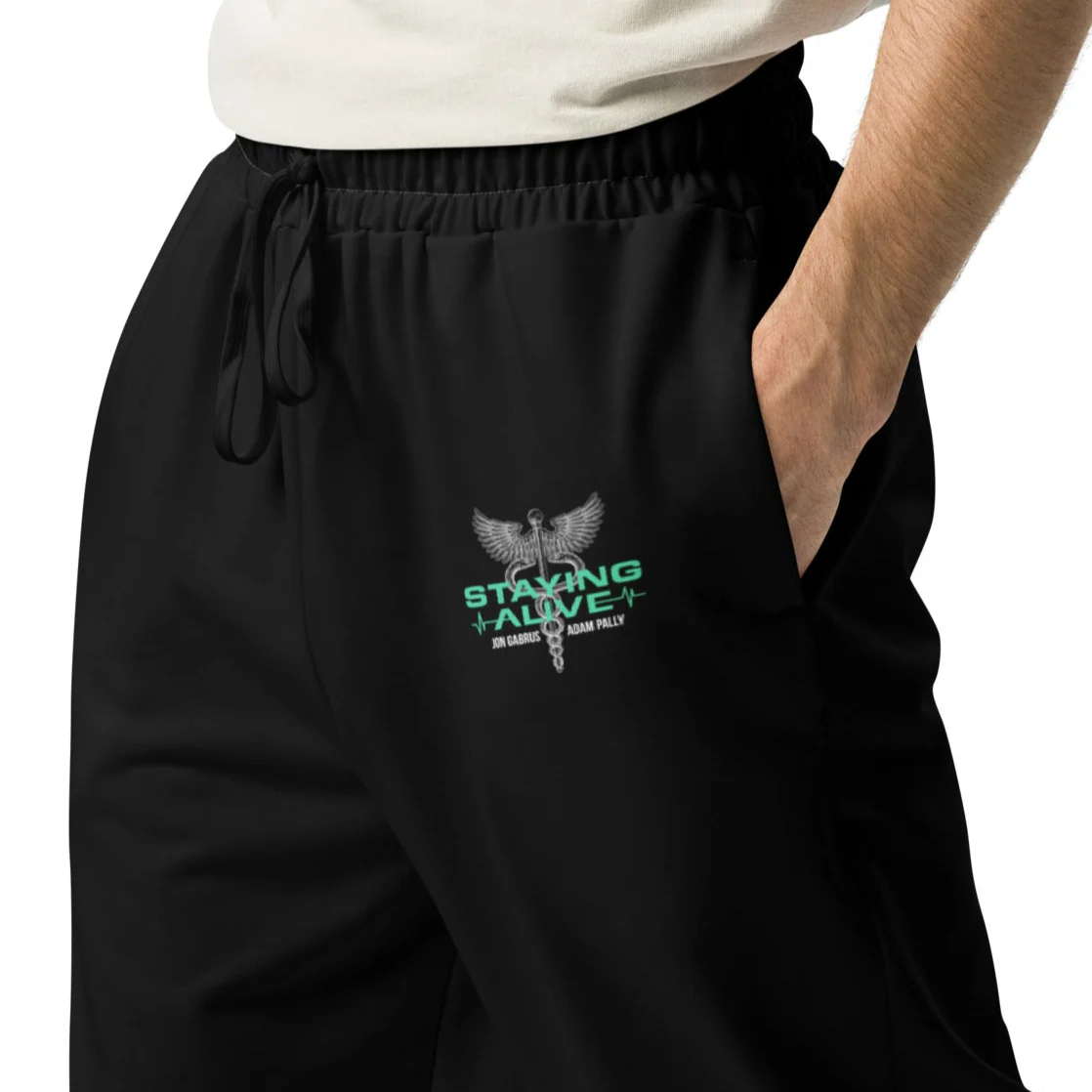 Staying Alive: Wide-Leg Joggers - Image 2