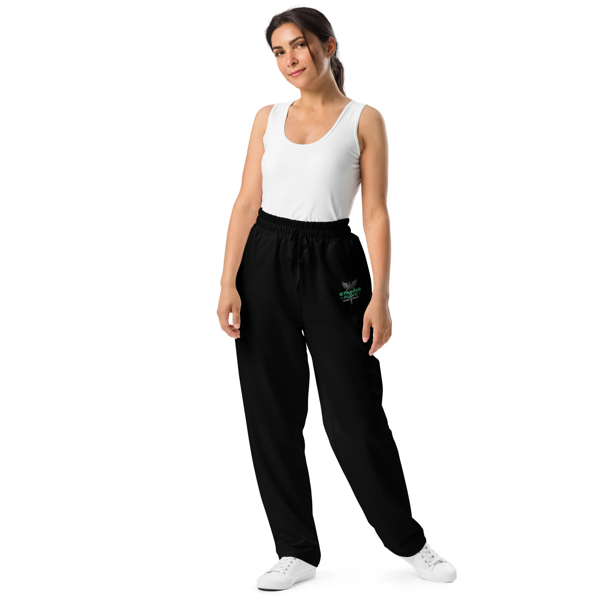 Staying Alive: Wide-Leg Joggers - Image 4