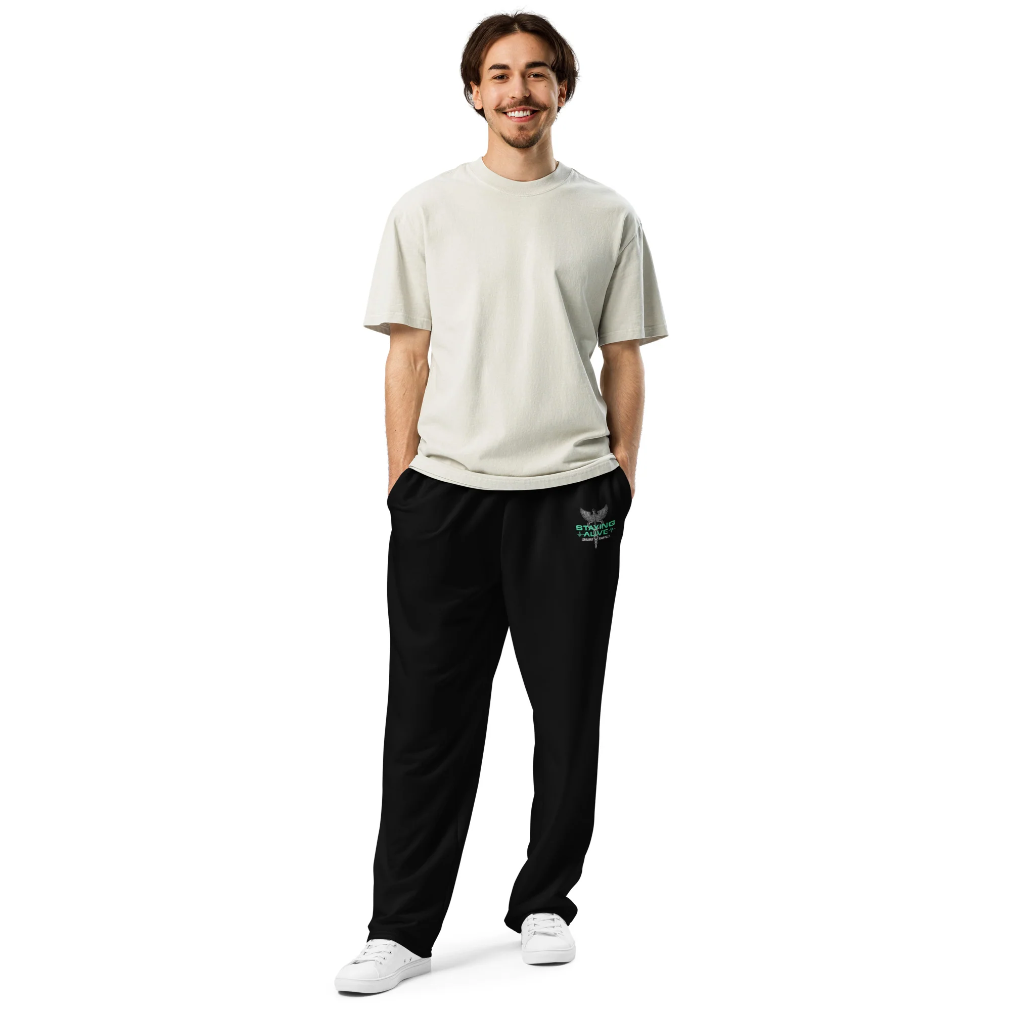 Staying Alive: Wide-Leg Joggers - Image 5