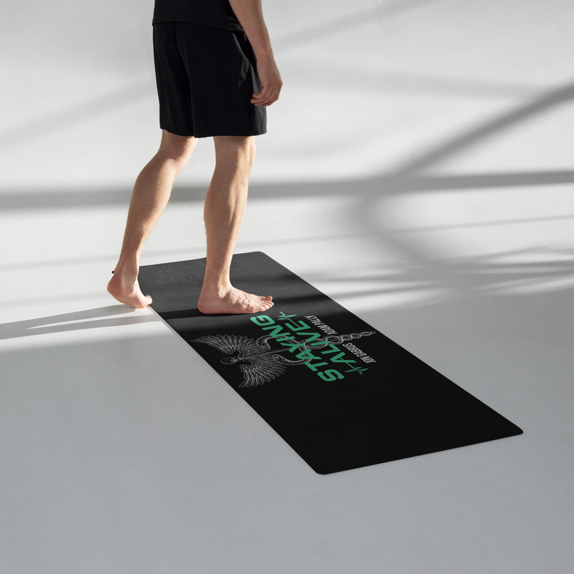 Staying Alive: Yoga Mat - Image 4
