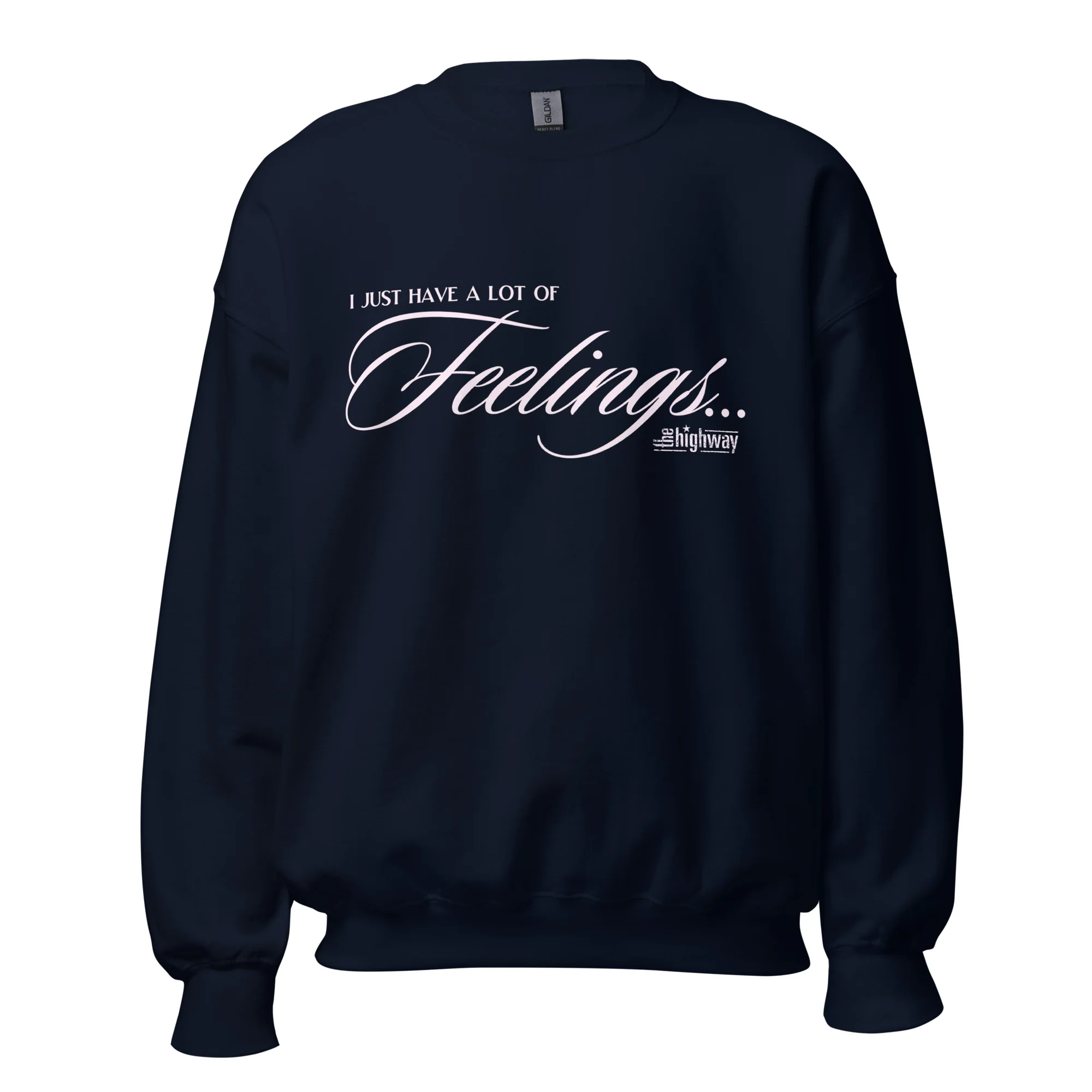 The Highway: A Lot Of Feelings Elegant Sweatshirt - Image 2