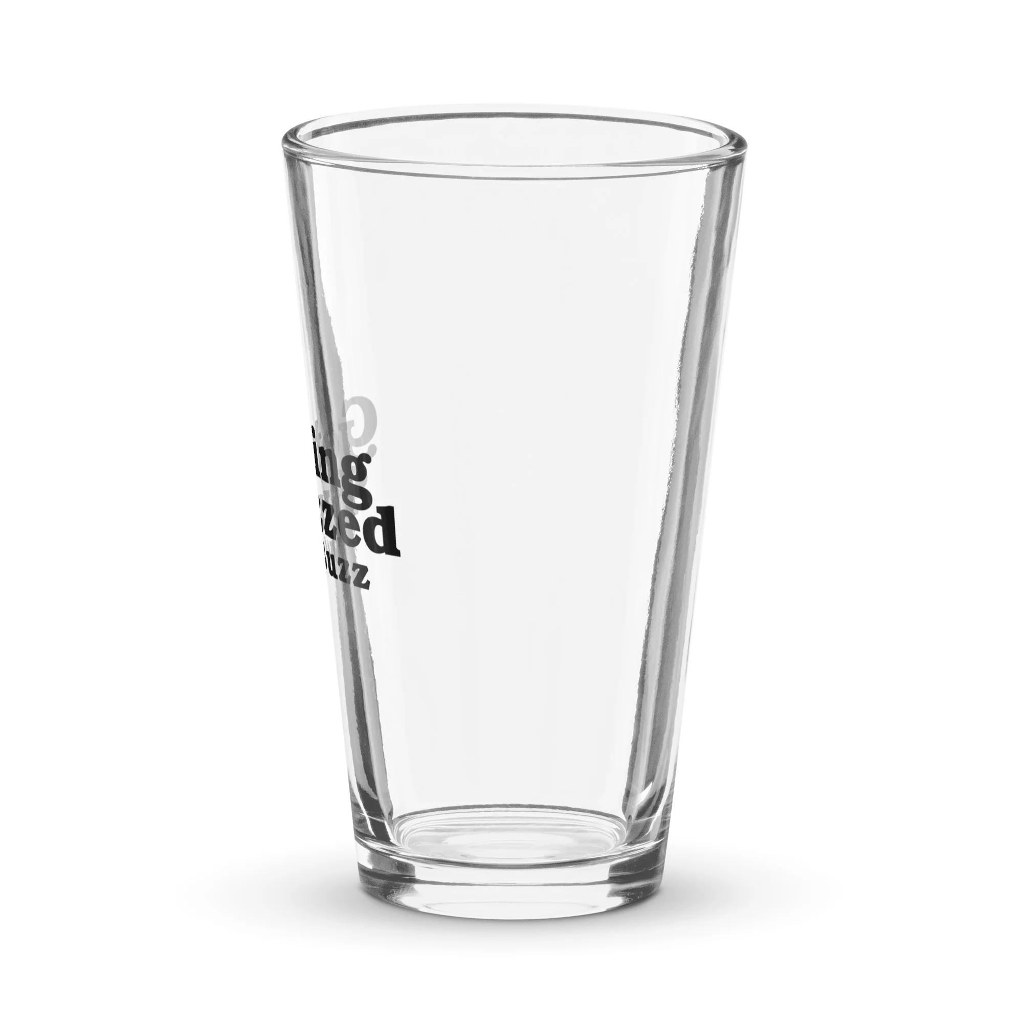 The Highway: Getting Buzzed Pint Glass - Image 3