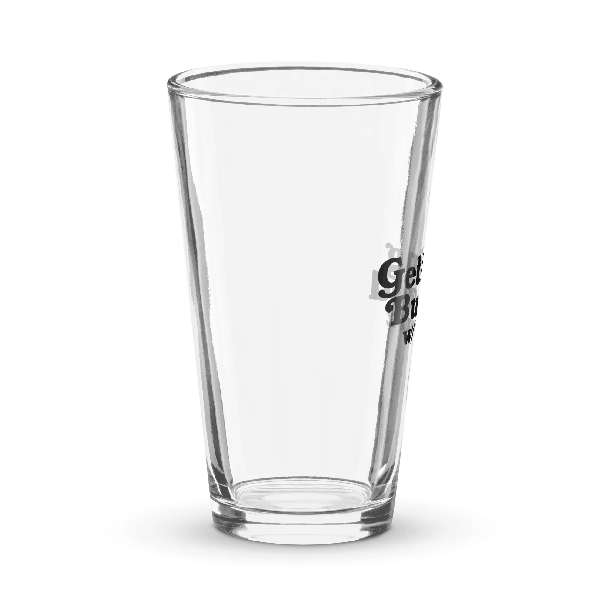 The Highway: Getting Buzzed Pint Glass - Image 4