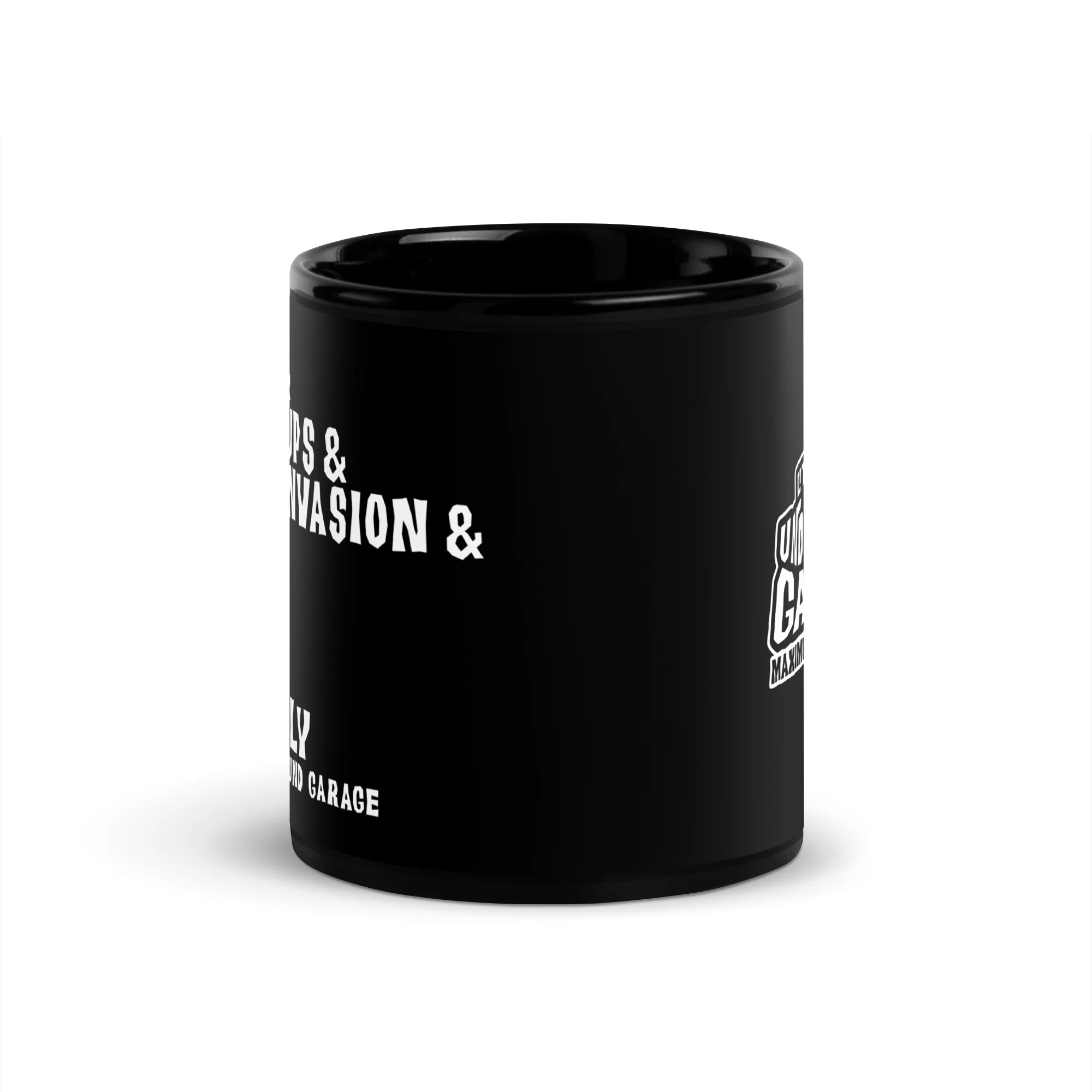 Underground Garage: Black Genres Mug - Image 3