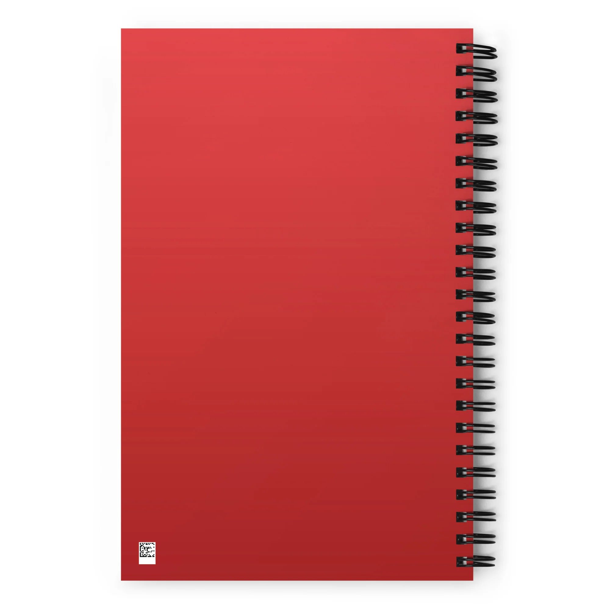 Vibe Check: Red Poetry Loves You Spiral Notebook - Image 4