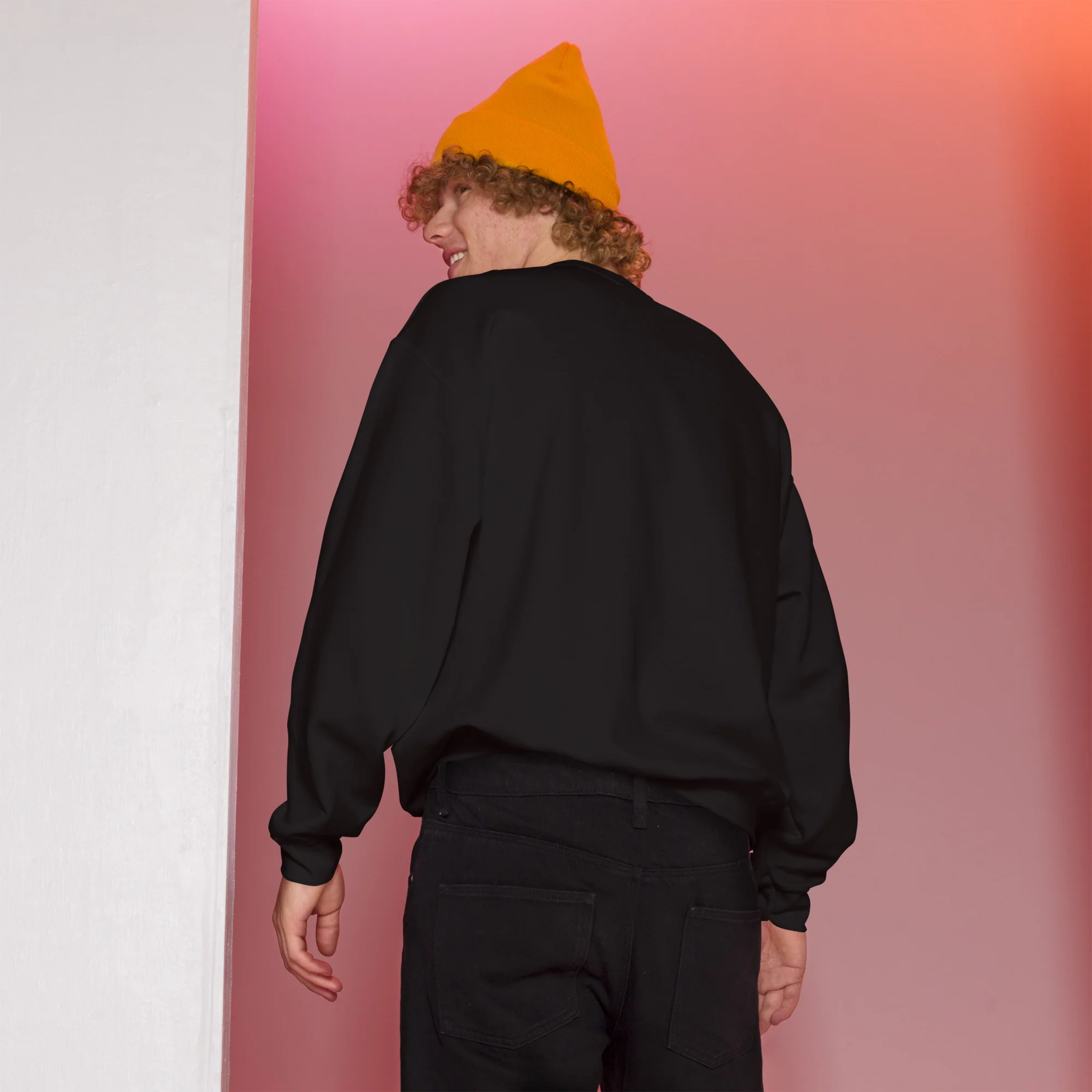 Vibe Check: The Vibes Are Off Black Sweatshirt - Image 3