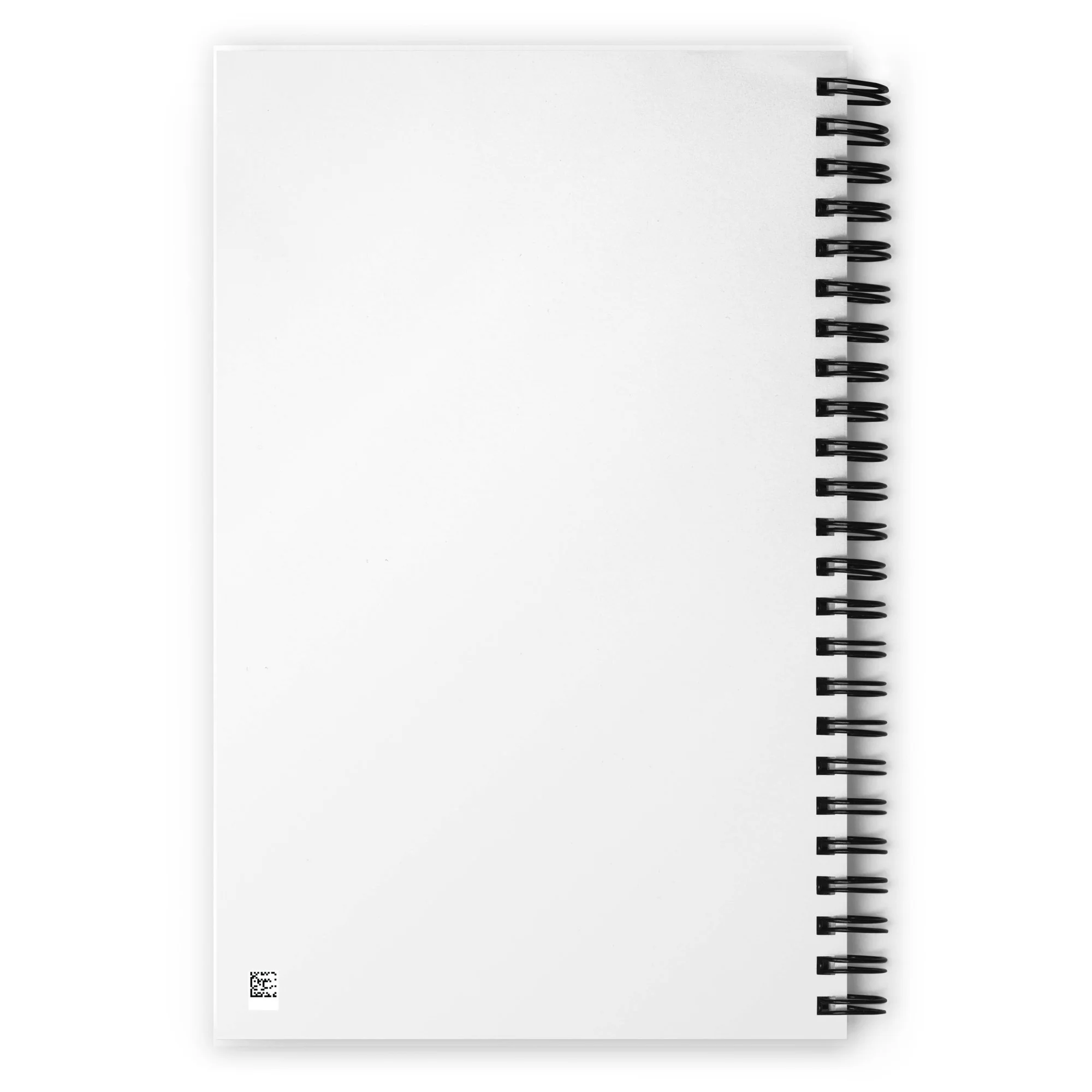 Vibe Check: White Poetry Loves You Spiral Notebook - Image 4