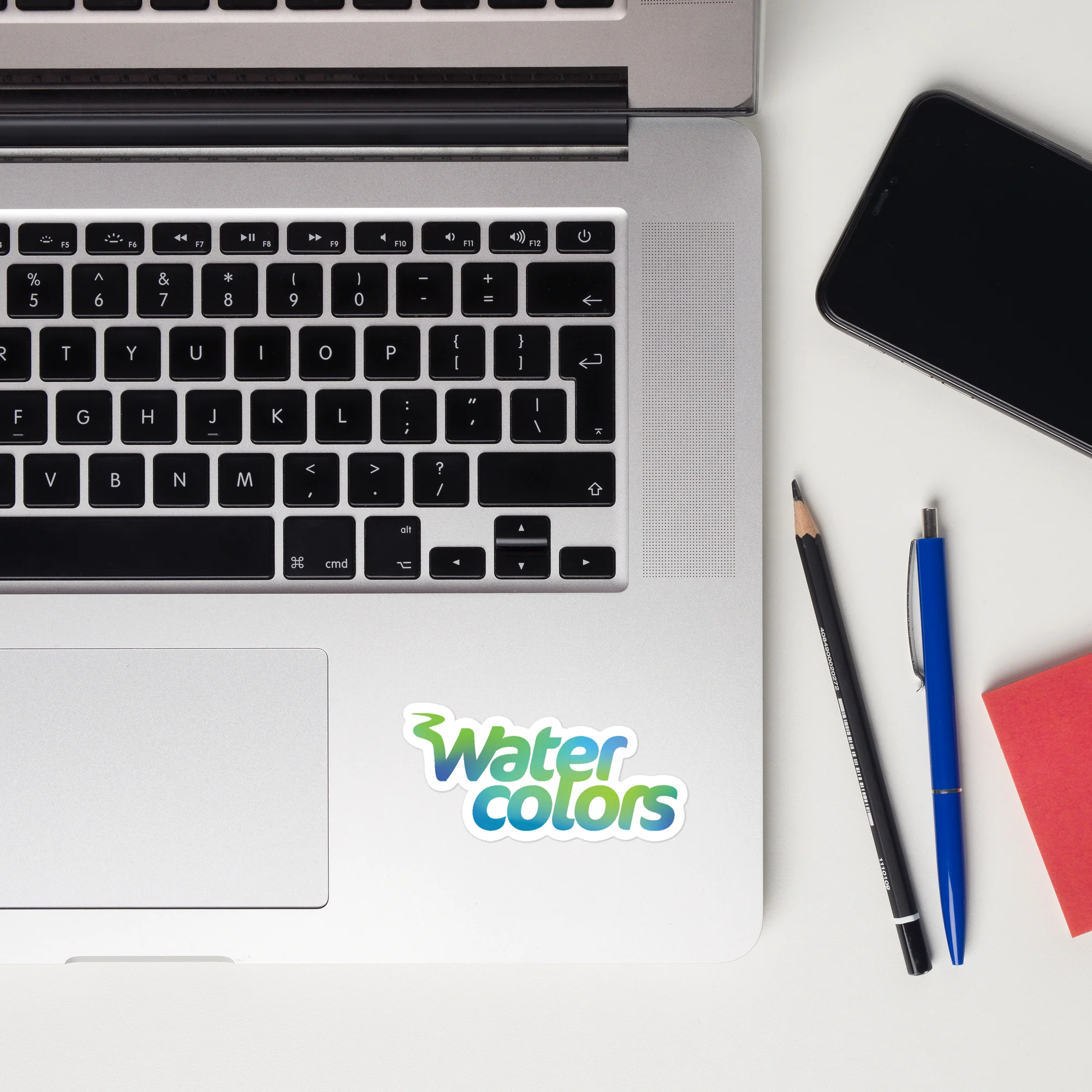 Watercolors: Sticker - Image 2